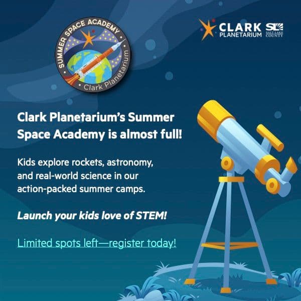 Summer Space Academy at Clark Planetarium