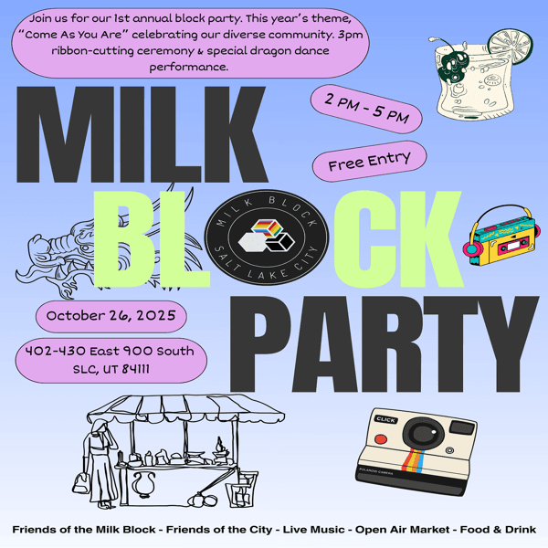 The Milk Block’s First Ever Block Party